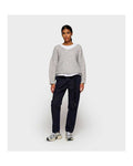 10 Days Belted Pants Navy