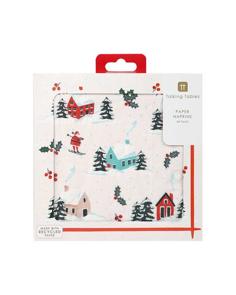 Talking Tables Funsanta Napkin House