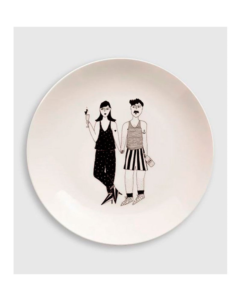 Helen B Plate Apero couple