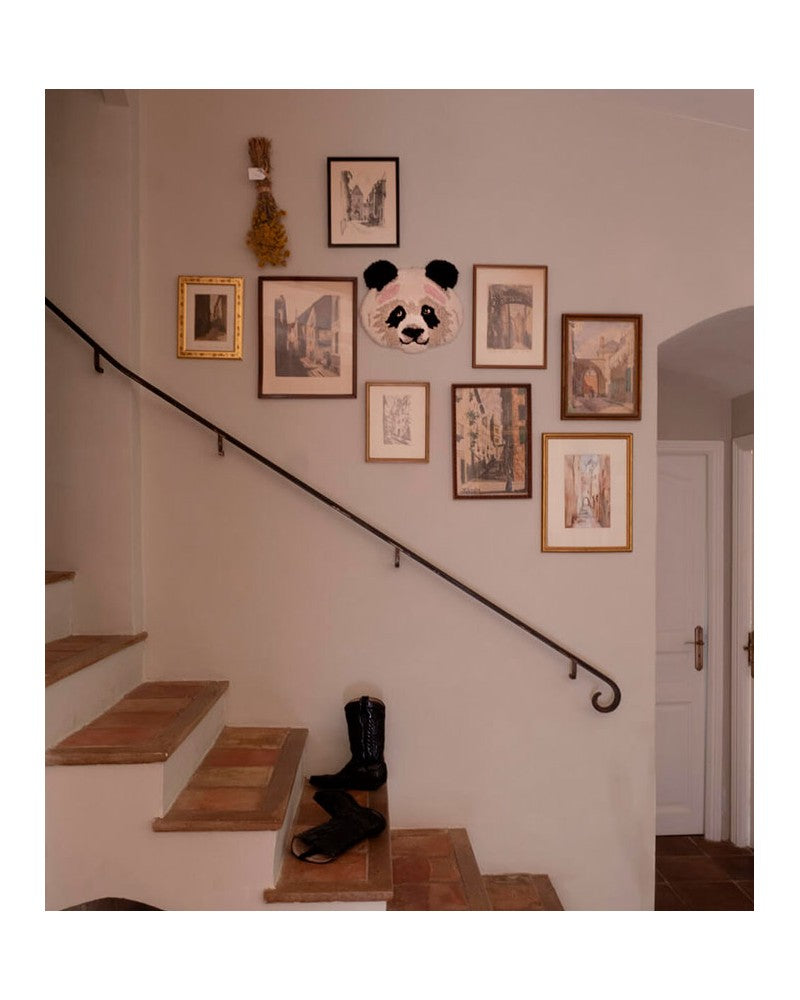 Doing Goods Head Rug Panda