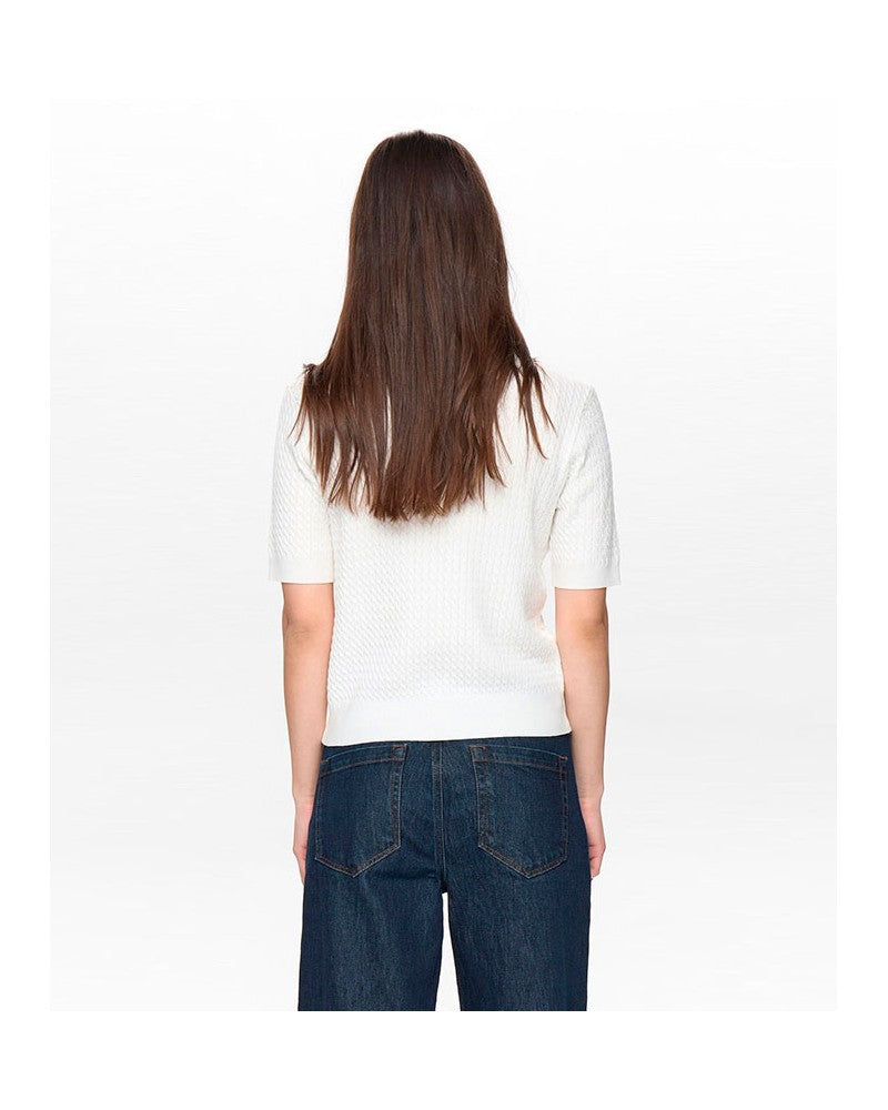 Polo Numph Nualette Blanc