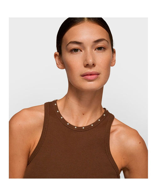 10 Days Tank Top Pearls Fudge