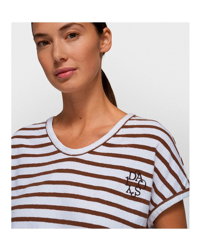 10 Days V-Neck Tee Truffle