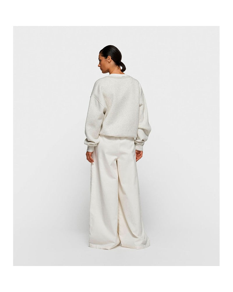 10 Days Wide Pants Twill Pearl