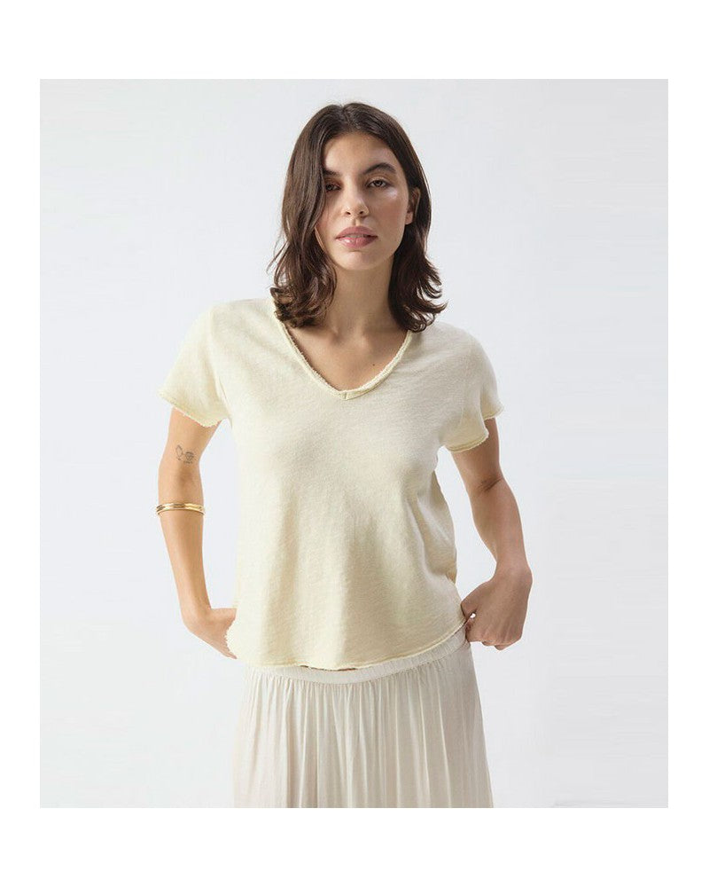 American Vintage Sonoma Tshirt Vanille
