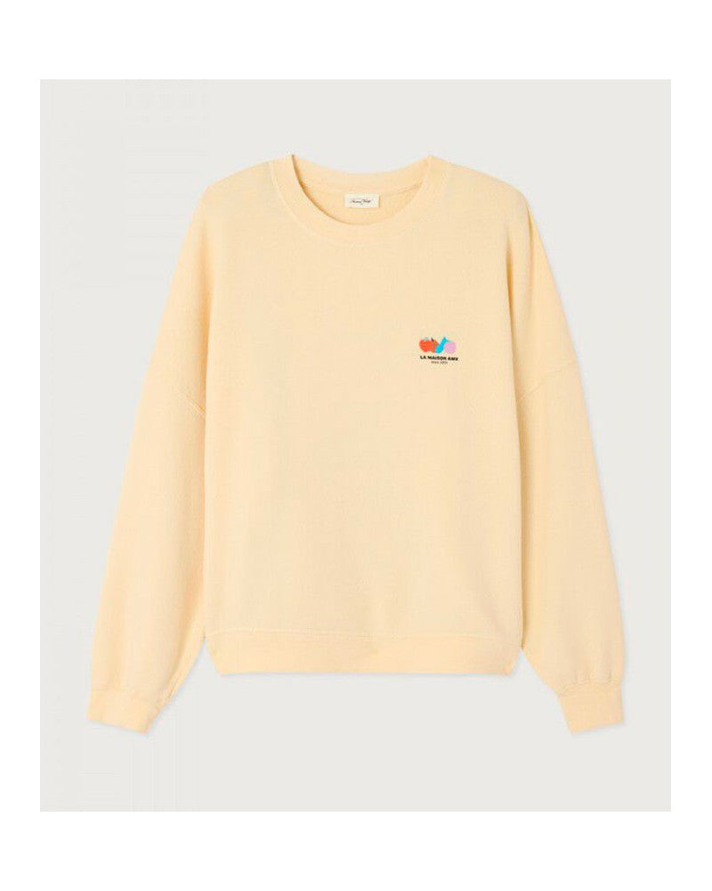 American Vintage Atubay Sweatshirt Ecru