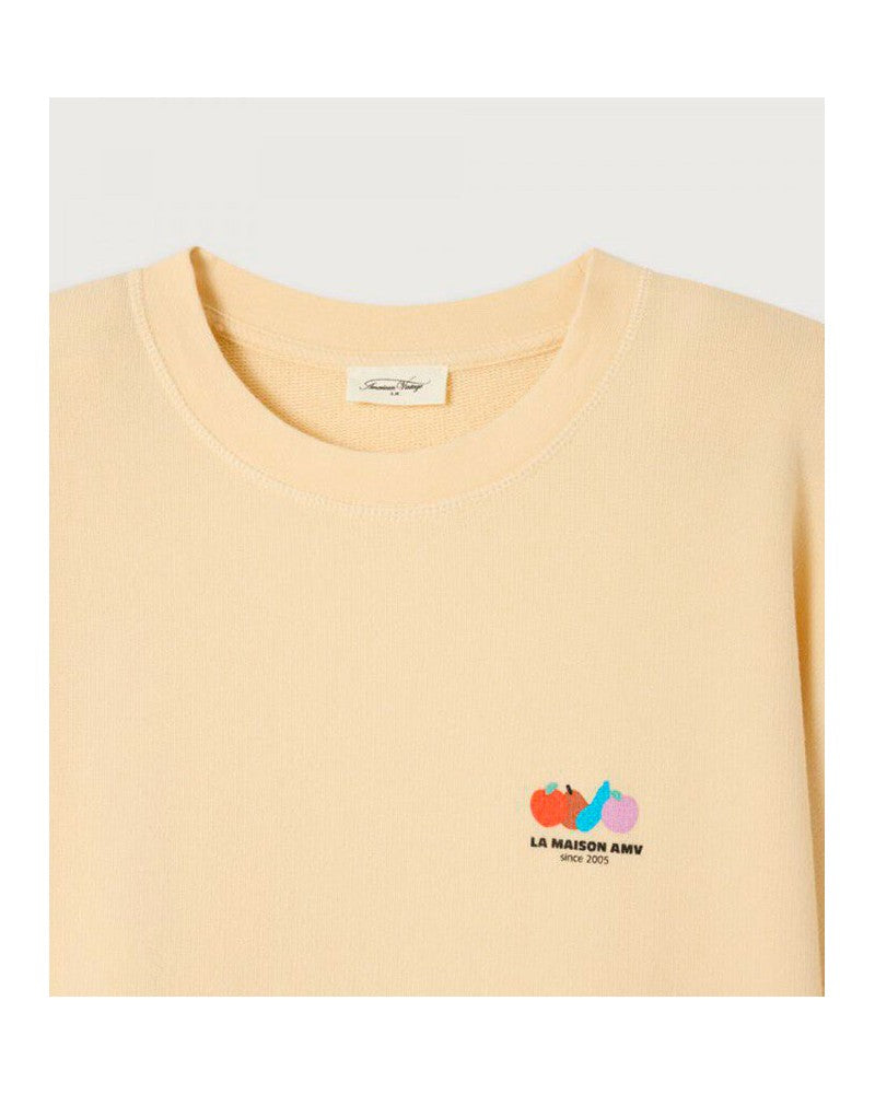 American Vintage Atubay Sweatshirt Ecru