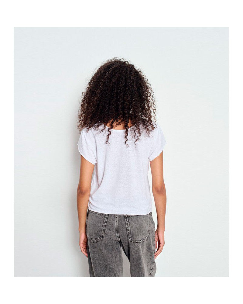 American Vinatge Dualy Tshirt White