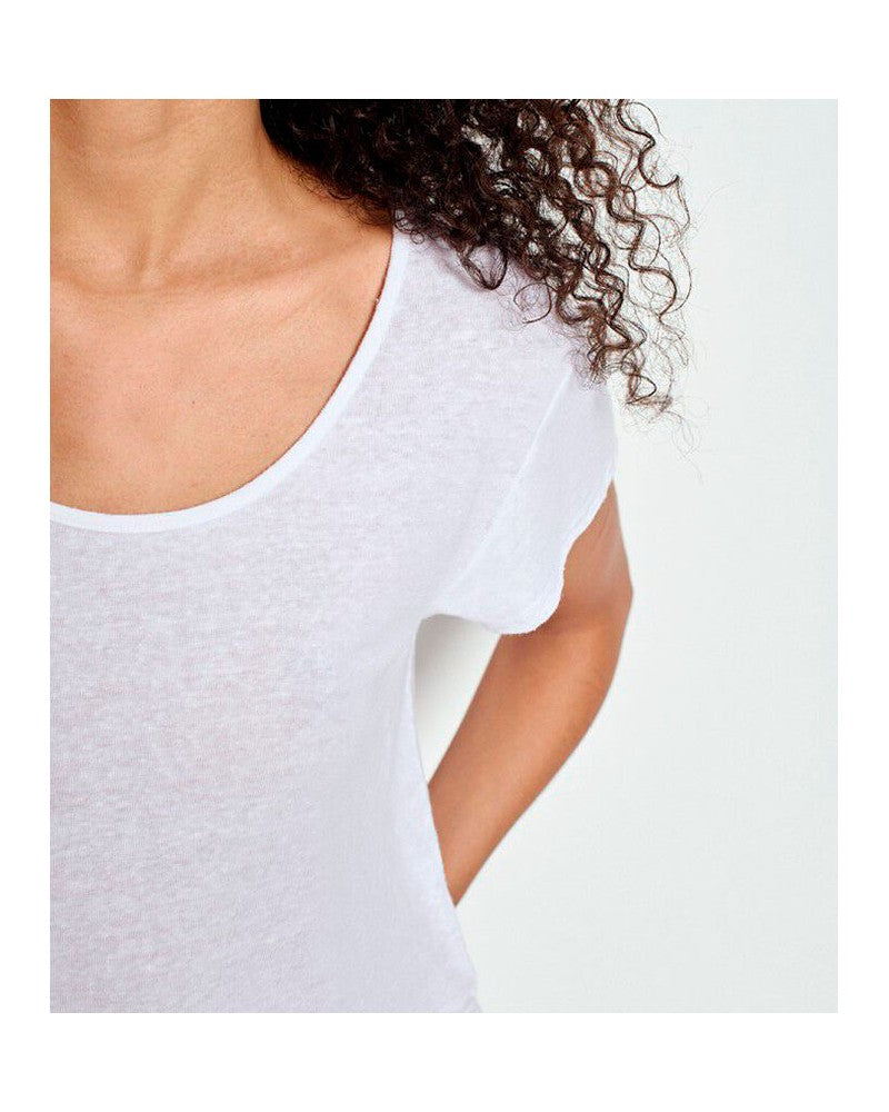 American Vinatge Duy Tshirt Blanc