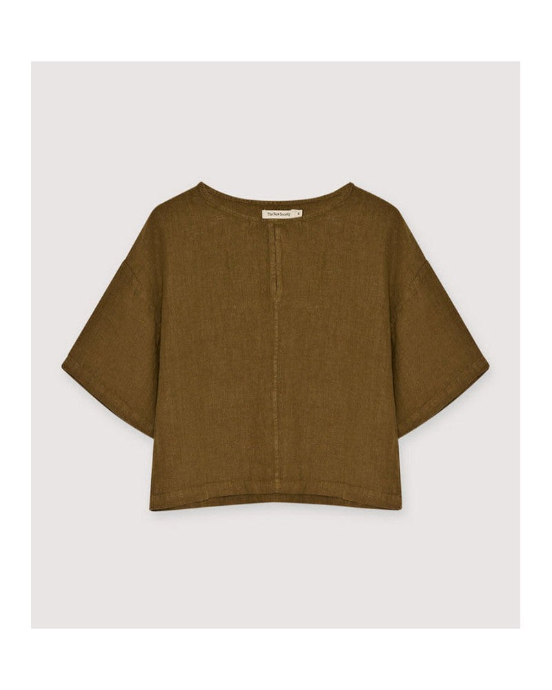 The New Society Melissa Shirt Olive