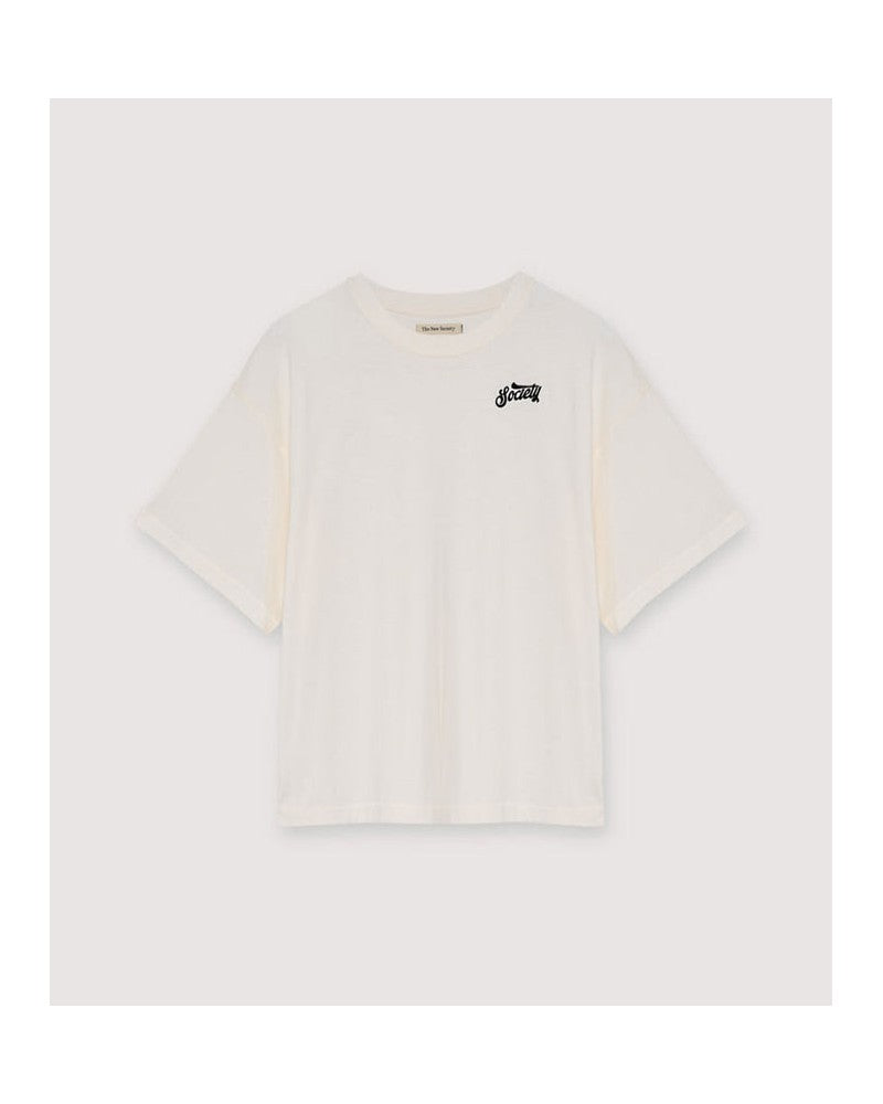 The New Society Mazus Tee White