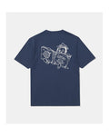 Edmmond Bookstore Tee Blue