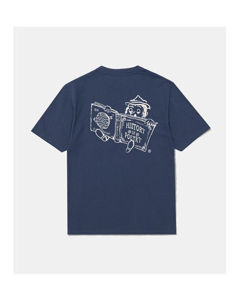 Edmmond Bookstore Tee Blue
