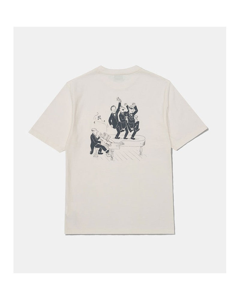 Edmmond Keynotes T-shirt Écru