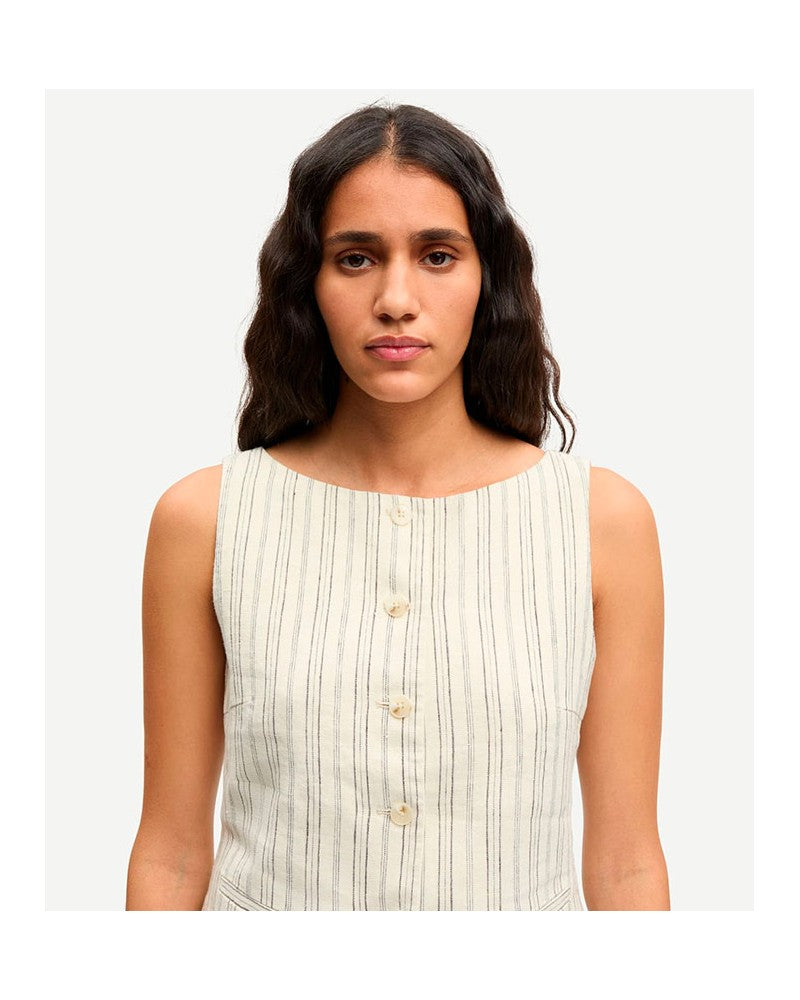 Samsoe Saloves Vest Bone