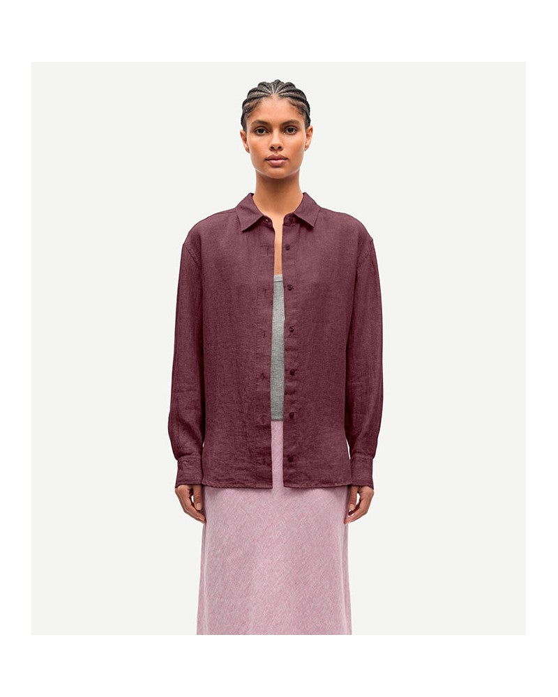 Samsoe Saloves Shirt Fudge
