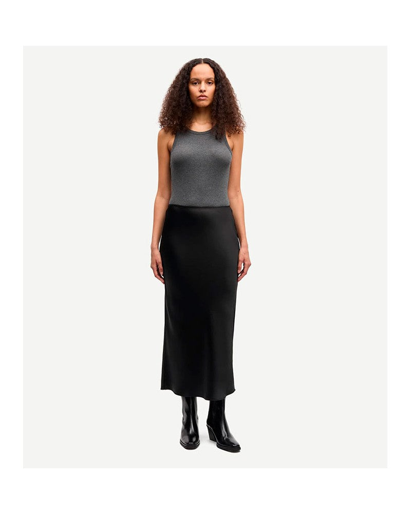 Samsoe Saagneta Skirt Black