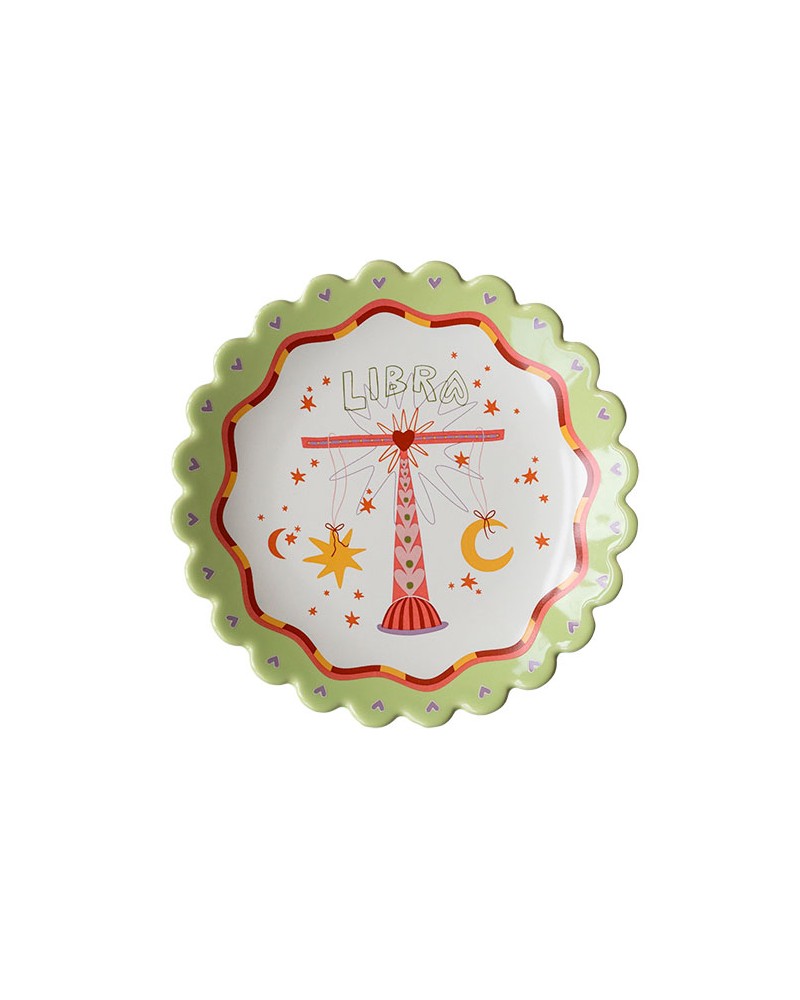 All the Luck Zodiac Dish Libra