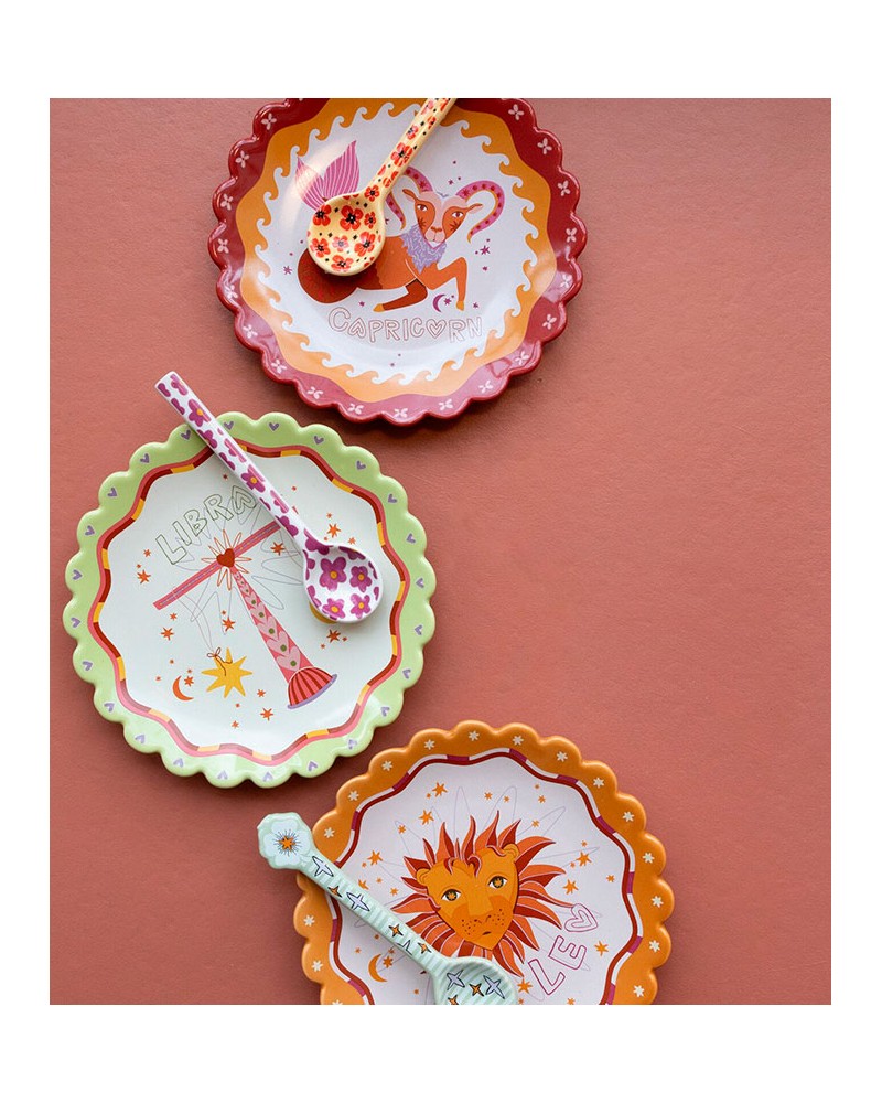 All the Luck Zodiac Dish Libra