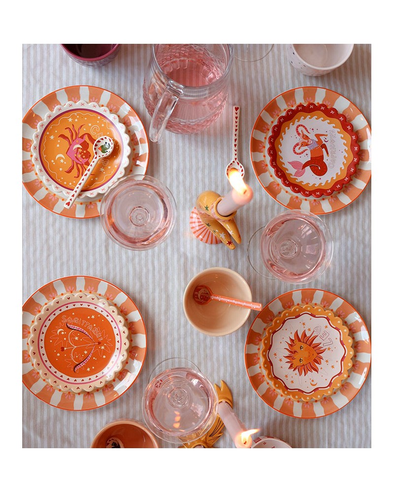 All the Luck Zodiac Dish Leo