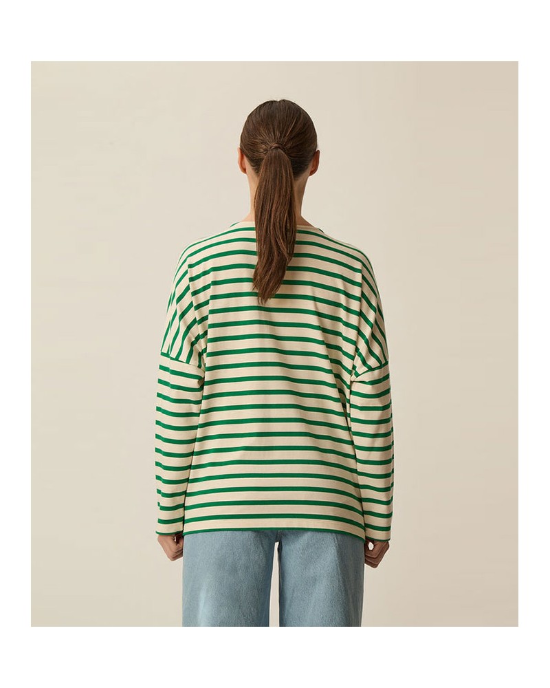 Des Petits Hauts Filly Tshirt Green