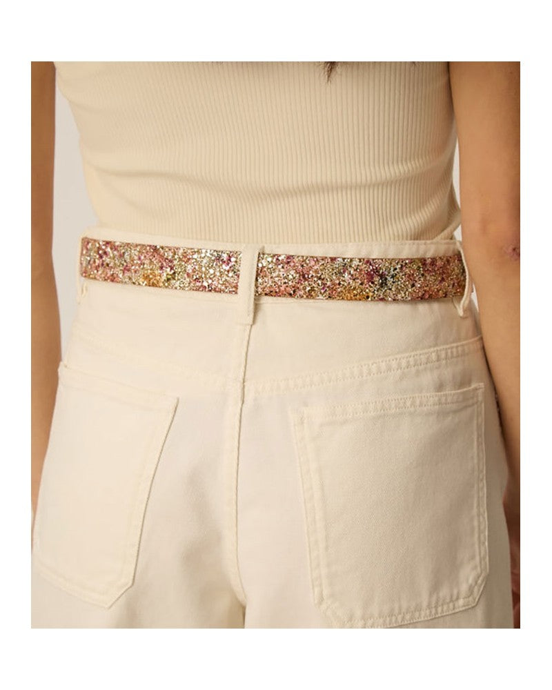 Des Petits Hauts Omalice Belt Glitter