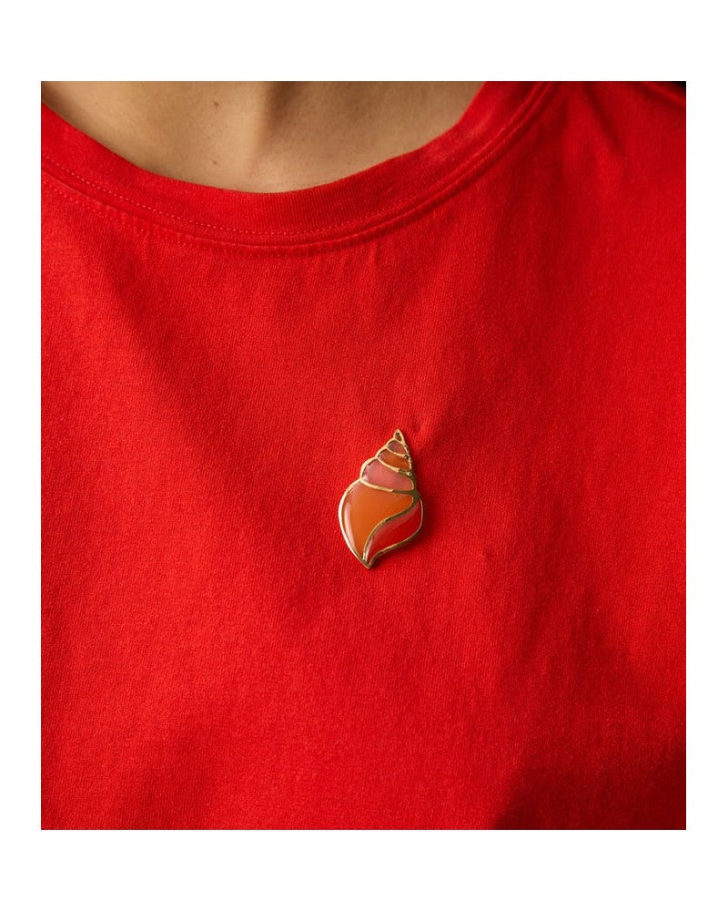 Des Petits Hauts Handle Pin Orange