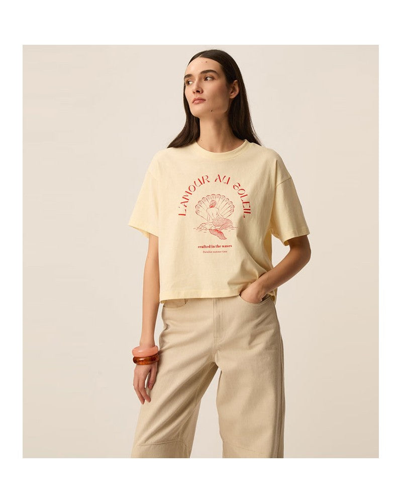 Des Petits Hauts Yacob Tshirt Écru