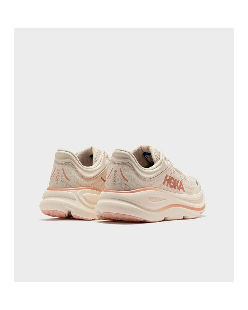 Hoka Bondi 7 White Soft Pink