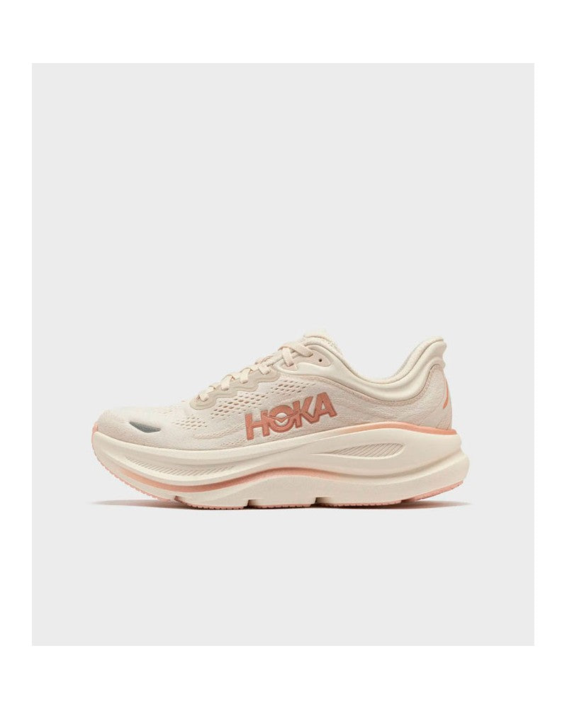Hoka Bondi 7 White Soft Pink