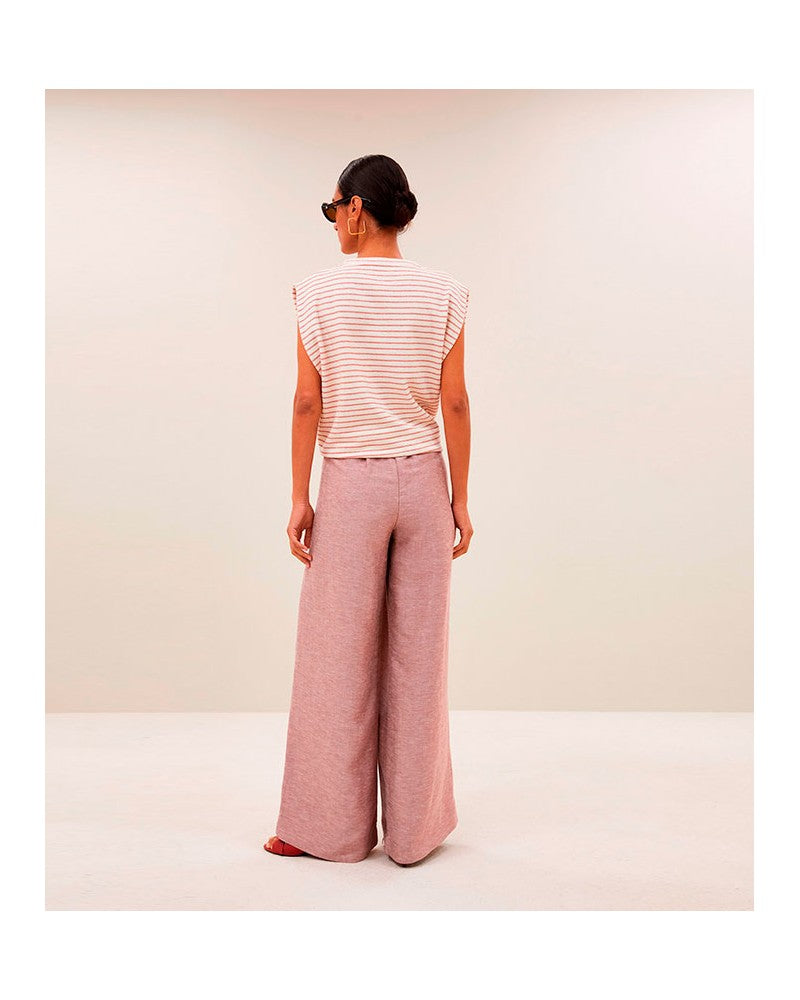 By Bar Diede Top Rose Stripe