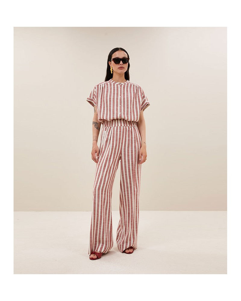 By Bar Benji Pants Red Stripe