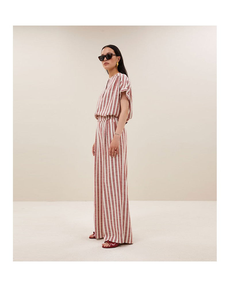 By Bar Benji Pants Red Stripe