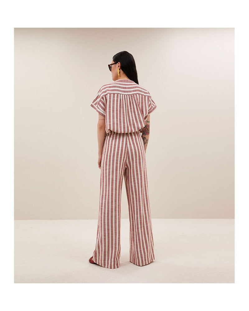 By Bar Benji Pants Red Stripe