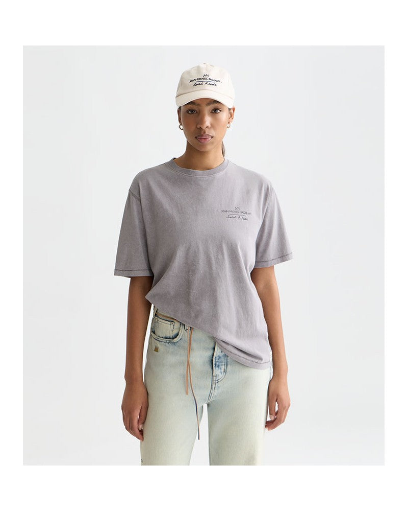 Maison Scotch Tshirt Basquiat Gris