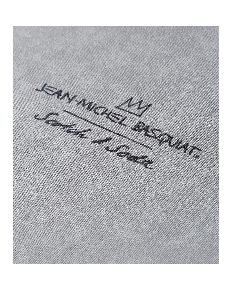 Maison Scotch Tshirt Basquiat Gris