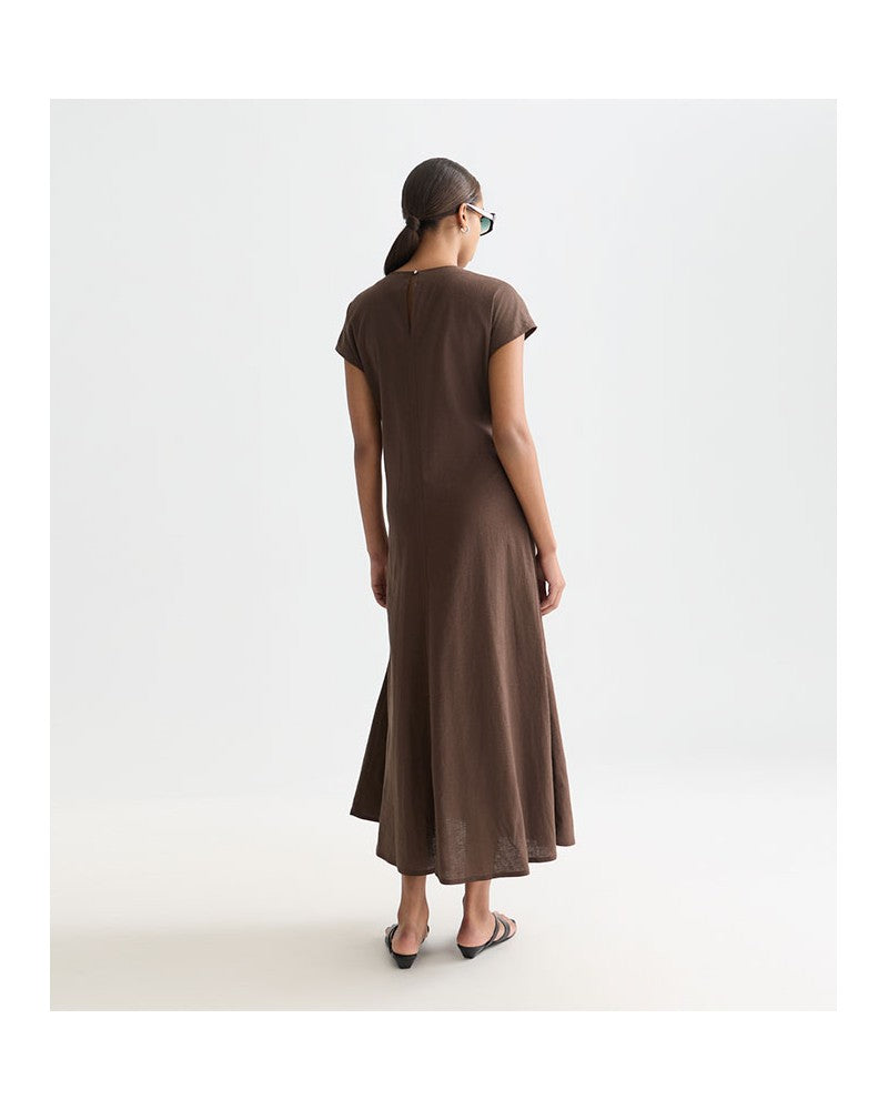 Robe Maison Scotch Marron