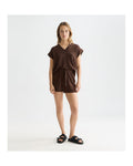 Maison Scotch Short Brown