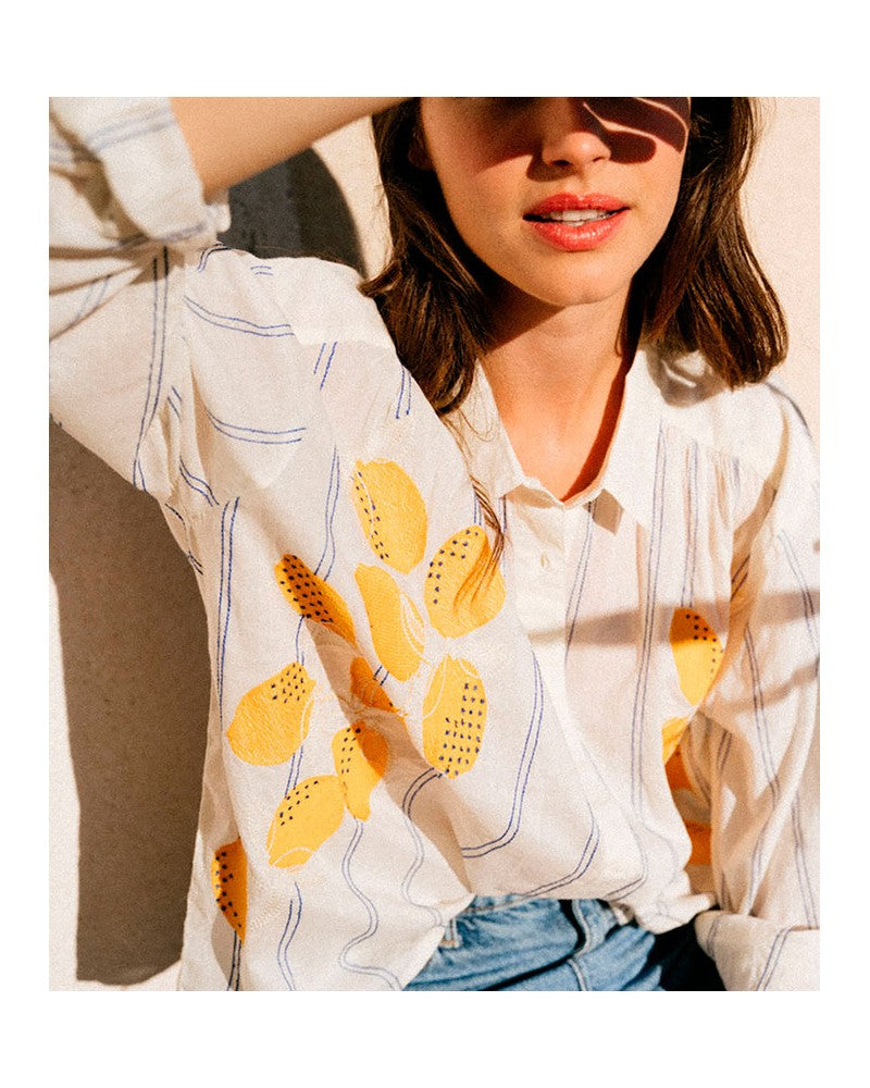 Chemise Sacrecoeur Ali Citron