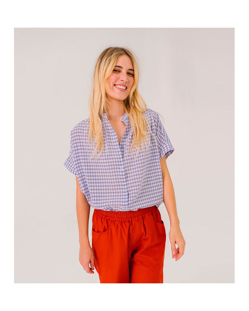 Chemise Sacrécoeur Louison Bleu