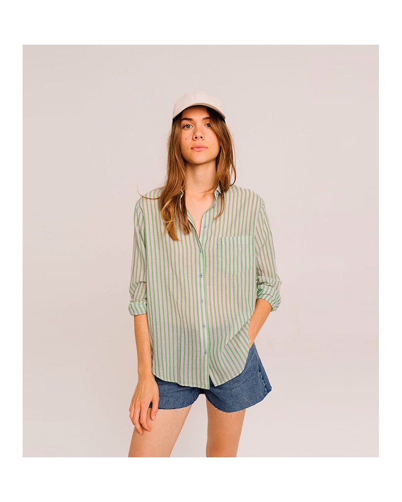 Chemise Sacrécoeur Manon Vert