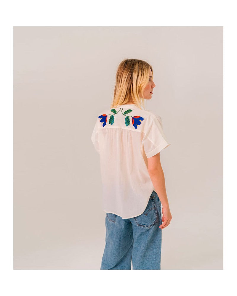 Sacrecoeur Maya Shirt Flowers