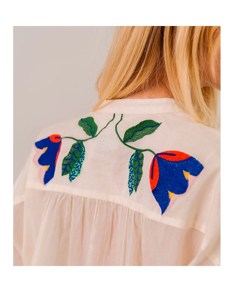 Sacrecoeur Maya Shirt Flowers