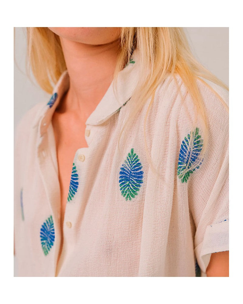 Chemise Sacrécoeur Louisa Blanc