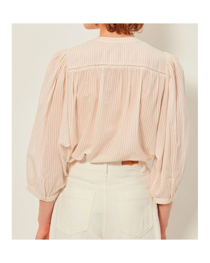 Sessun Savi Chemise Écru
