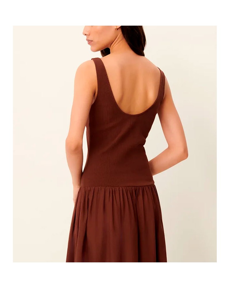 Sessun Solao Dress Brown