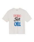 T-shirt Bask In The Sun Chill Blanc