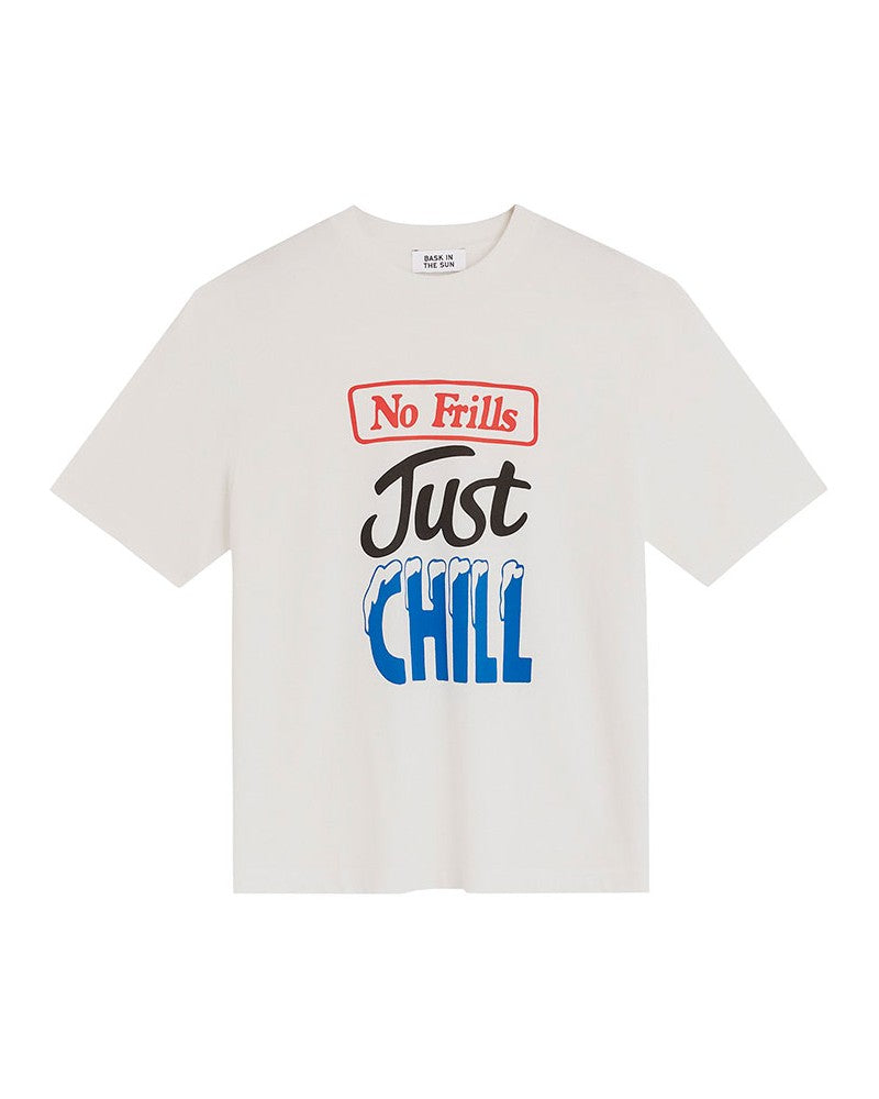 T-shirt Bask In The Sun Chill Blanc