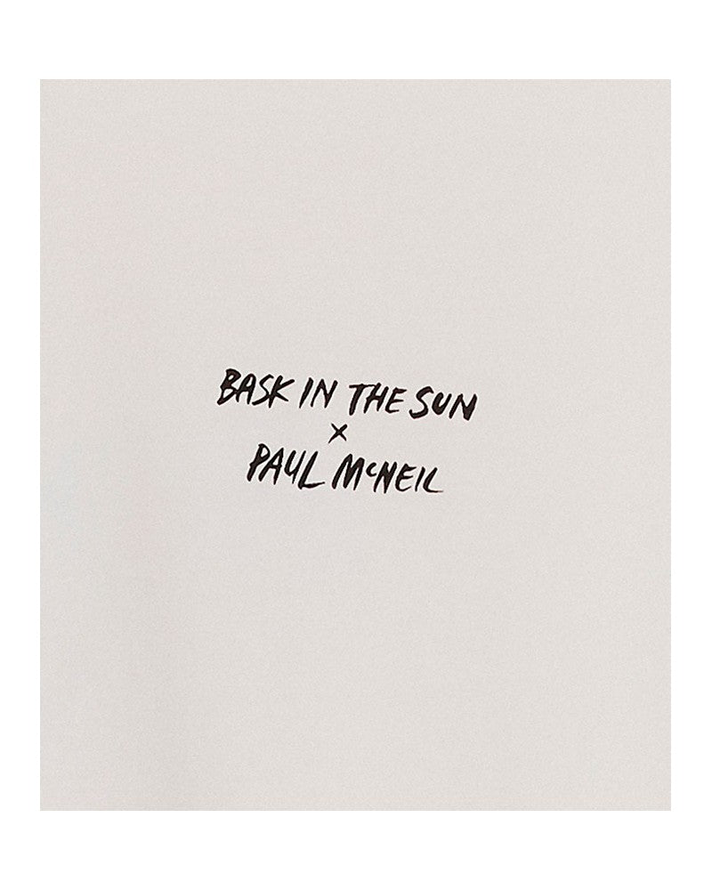 T-shirt de vacances Bask In The Sun blanc