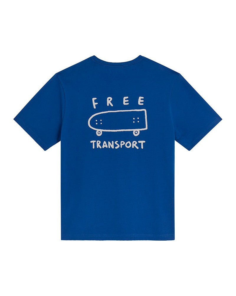 Bask In The Sun Free Tee Blue
